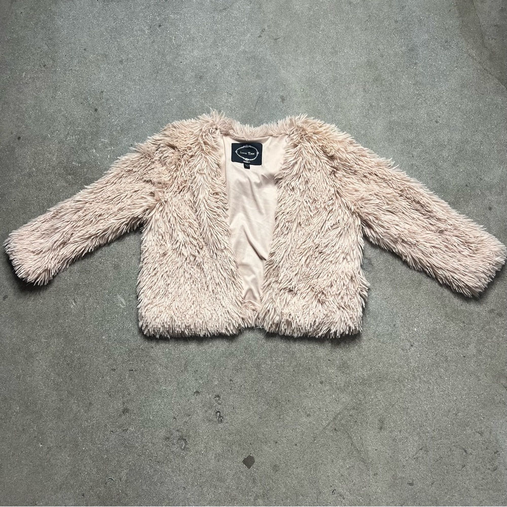 Y2k Bratz Doll Furry Pink Jacket 💖